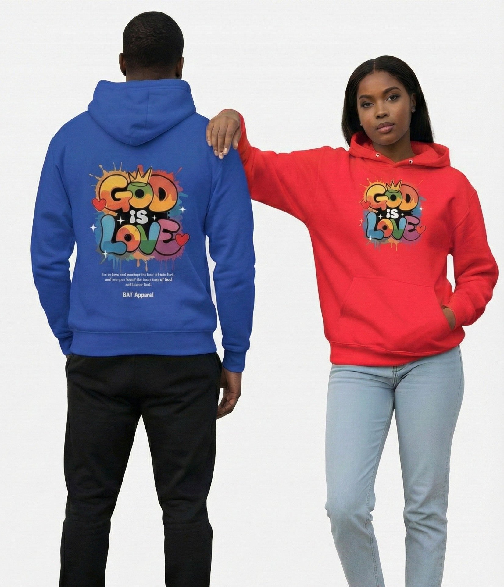 GOD IS LOVE 2 Hoodie Bundle