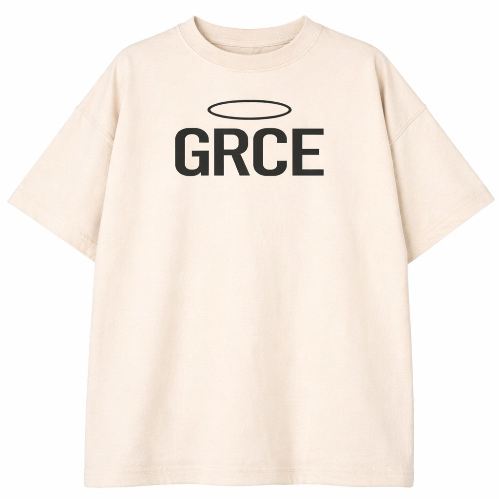 GRCE Oversized Tee (Cream)