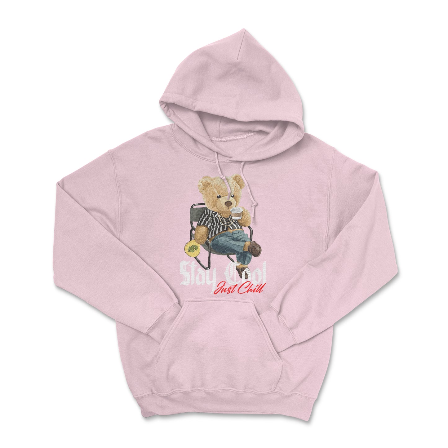 Stay Cool Heavy Hoodie - Pink