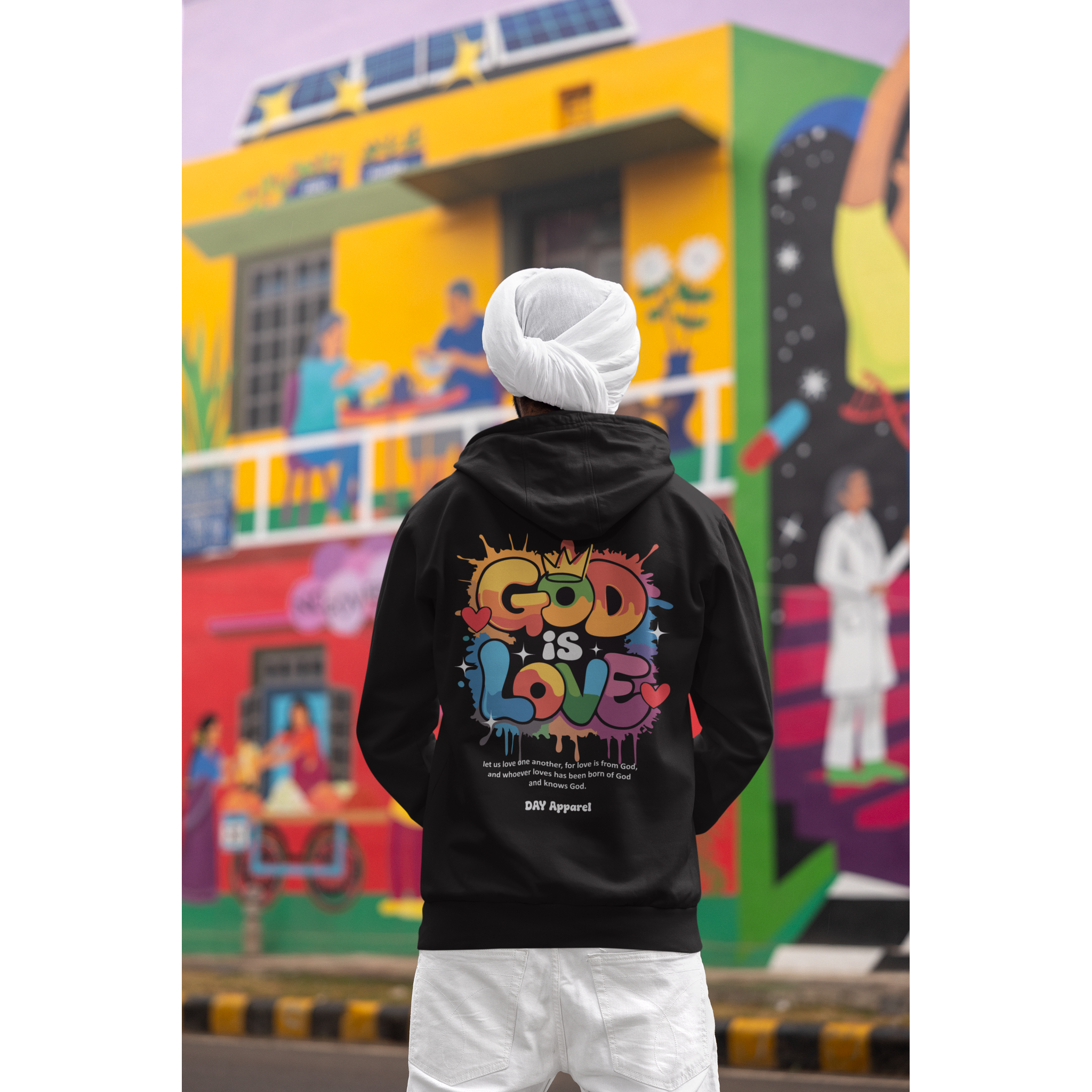GOD IS LOVE Pullover Sweatshirt 3-Pack