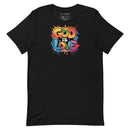 Black "GOD IS LOVE" t-shirt, showcasing a minimalist spiritual message with a sleek look, ideal for casual outfits and everyday inspiration.