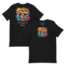 Black "GOD IS LOVE" t-shirts, showcasing a minimalist spiritual message with a sleek look, ideal for casual outfits and everyday inspiration.