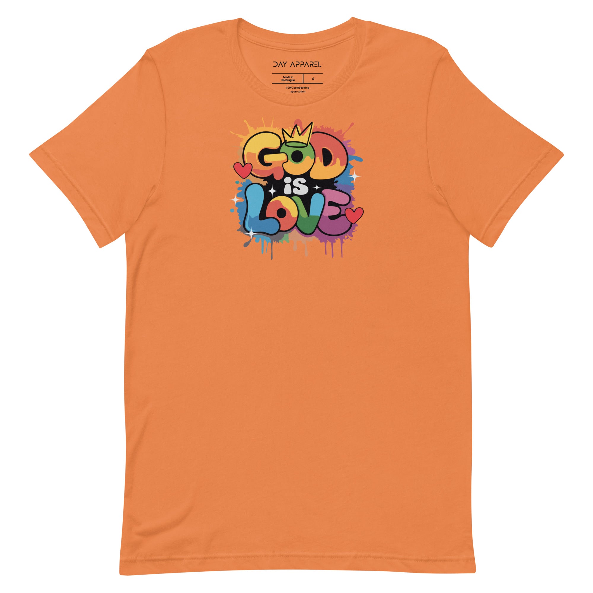 GOD IS LOVE Orange Tee